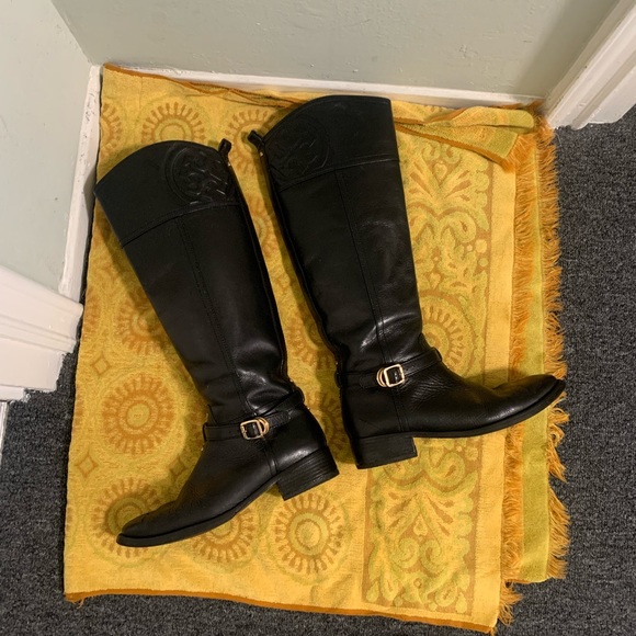 Tory Burch Marlene riding boots - Picture 3 of 16